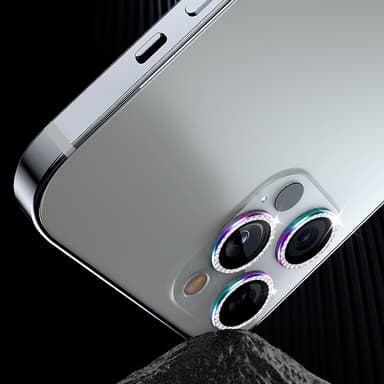 INF Kameralinsskydd 3-pack Flerfärgad iPhone 12 Pro Max