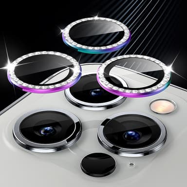 INF Kameralinsskydd 3-pack Flerfärgad iPhone 12 Pro Max