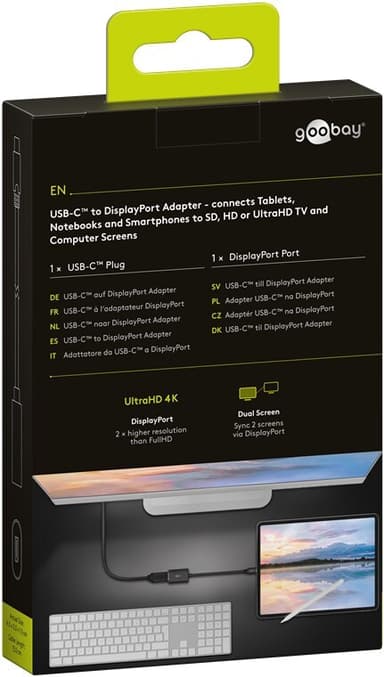USB-C™ till DisplayPort-adapter