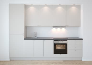 Epoq Trend Greywhite Lådfront till köket 80x13