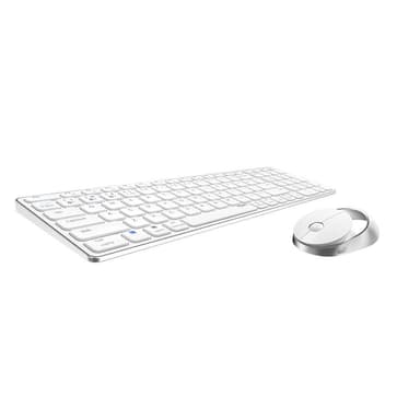 RAPOO Tangentbord/Mus-set 9750M Multi-Mode Trådlöst Vit