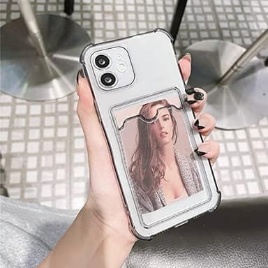 iPhone 11 skal med korthållare TPU transparent