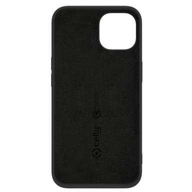 Celly Cromo Soft rubber case iPhone 14 Svart