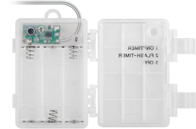 Goobay 80 LED ljusslinga ""Stjärnor""