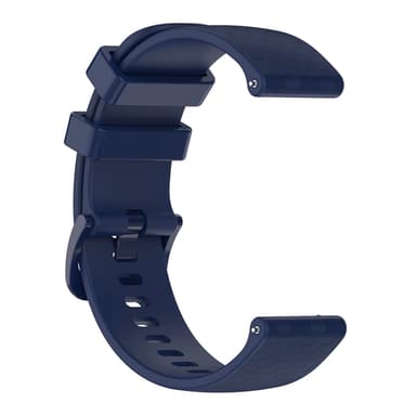 Klockarmband 20 mm Omega/Huawei/Samsung Galaxy Watch silikon Mörkblå