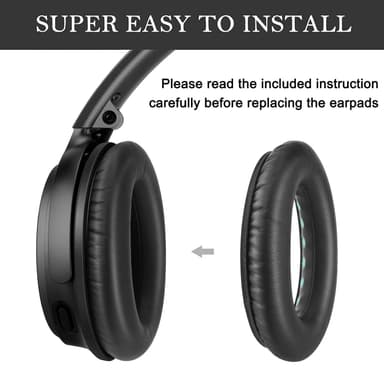 Öronkuddar 1 par Bose QC35/Bose SoundTrue Svart