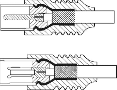 Goobay Antennkabel (Class A+, >95 dB), 3x skärmad
