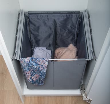Epoq Utdragskorg 60 cm (grå textil)