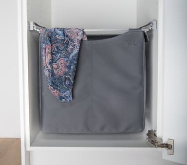Epoq Utdragskorg 60 cm (grå textil)