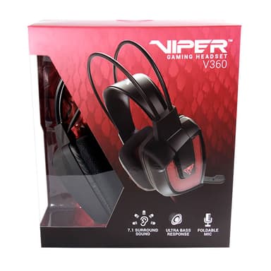 VIPER Gaming Headset V360 Stereo Virtual 7.1 Surround