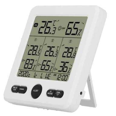 Trådlös termometer och hygrometer inomhus/utomhus