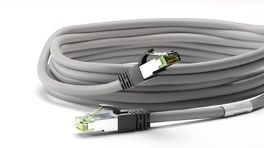 Goobay CAT 8.1 Patchkabel, S/FTP (PiMF), grå