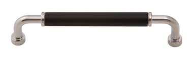 Epoq Spez handtag 128 mm krom/svart metall 1 st