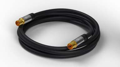 TV-antennkabel (135 dB), 4x skärmad