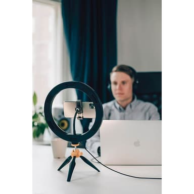 LED-Belysning Ring Light Selfie 10""