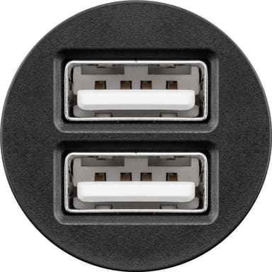 Goobay Dubbel USB-bilsladdare (15,5 W)