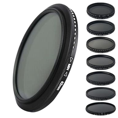 4-pack makro närbildsfiltersats (1, 2, 4, 10 dioptrifilter) för kamera