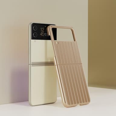 INF Samsung Galaxy Z Flip 3 vikbart fodral Gold