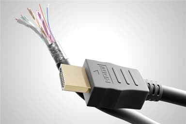 Goobay Höghastighets-HDMI™ 270°-kabel med Ethernet