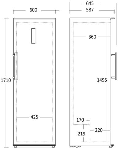 Scandomestic frys SFS 242 W