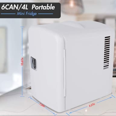 Denver Mini-kyl/värmeskåp 4Liter 220V + 12V adapter