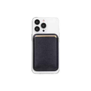 Magnetisk Korthållare Svart iPhone 12 och senare