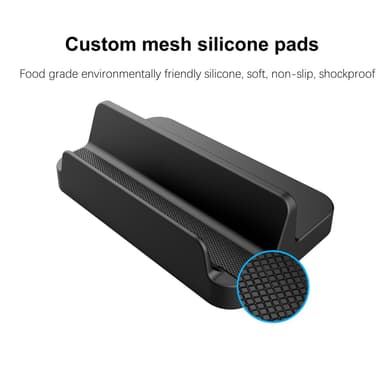 Ställ / hållare för Steam Deck / Nintendo Switch / telefon Svart