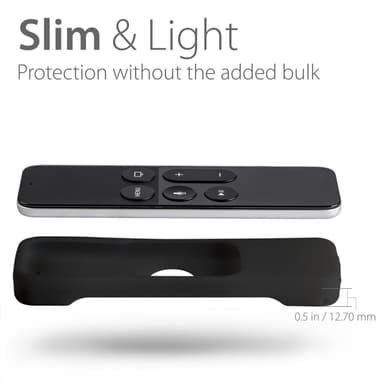 Fodral till fjärrkontroll Apple TV 4/5 Svart