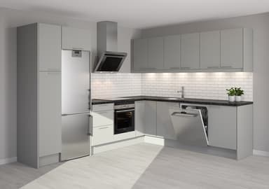 Epoq Trend Avslutningshylla väggskåp 92 Lightgrey