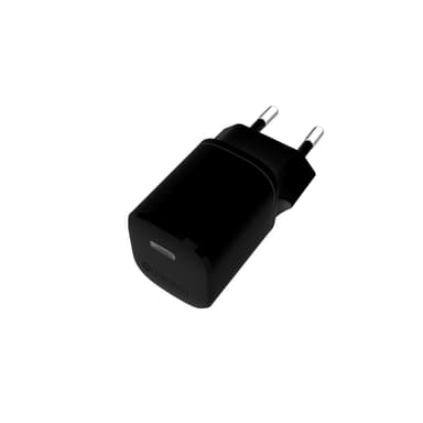 Champion Laddare 20W + USB-C till Lightning Kabel Svart