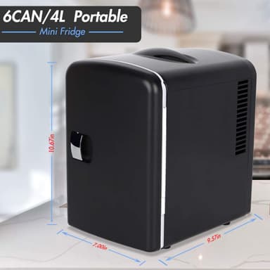 Denver Mini-kyl/värmeskåp 4Liter 220V + 12V adapter
