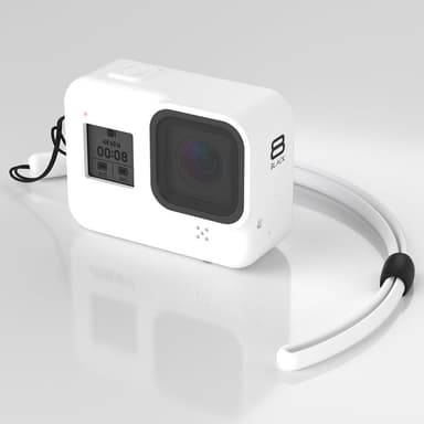INF GoPro Hero 8 Black skal silikon Vit