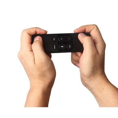 Fodral till fjärrkontroll Apple TV 4/5 Svart