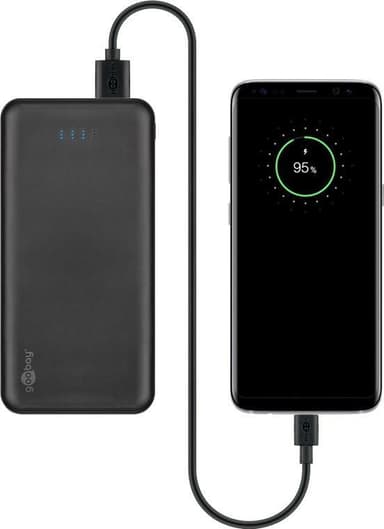 Goobay Powerbank Slimline 10.000 mAh