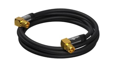 Goobay SAT-antennkabel (135 dB), 4x skärmad