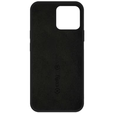 Celly Cromo Soft rubber case iPhone 13 Svart