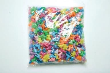 Pearl`n fun Plastpärlor djurmix,1000g