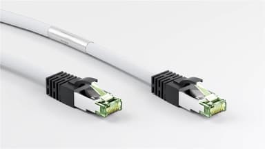 Goobay RJ45 (CAT 6A, 500 MHz) patchkabel med CAT 8.1 S/FTP rå kabel, v