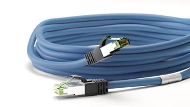 Goobay RJ45 (CAT 6A, 500 MHz) patchkabel med CAT 8.1 S/FTP rå kabel, b