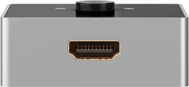 Goobay Manuell HDMI™-omkopplare 2 till 1 (4K   60 Hz)