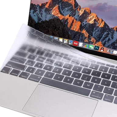 Tangentbordsskydd för MacBook Pro 13""/Retina 12"" silikon Transparent