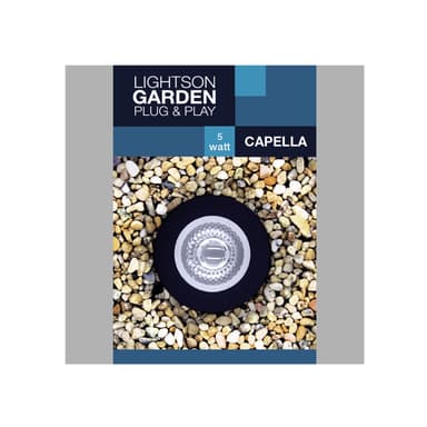 LightsOn Capella In-ground-markspot 270lm Ø6,5cm