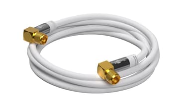 SAT-antennkabel (135 dB), 4x skärmad