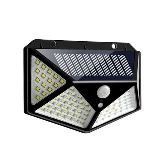 Solcellslampa VÃ¤gg 100 LED