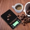 Digital köksvåg / kaffevåg 3 kg/0.1 g exakthet Svart