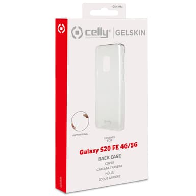 Gelskin TPU Cover Galaxy S20 FE Transparent
