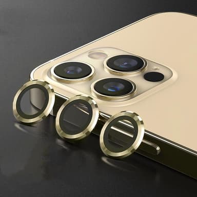 INF Linsskydd iPhone 13 Pro/13 Pro Max 3-pack Guld
