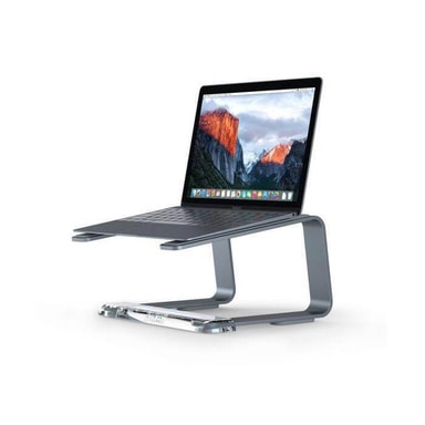 GRIFFIN Laptop Stand Elevator Space Grey Elgiganten
