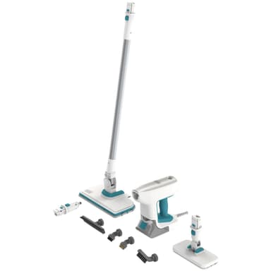 Black & Decker Ångmopp 1500W Steamsystem 8st Tillbehör