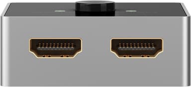 Goobay Manuell HDMI™-omkopplare 2 till 1 (4K   60 Hz)
